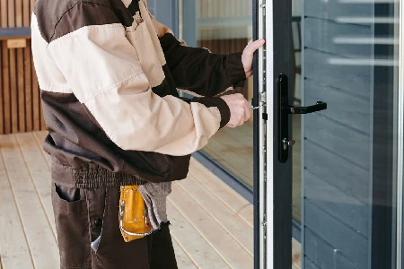 Cleaning And Polishing Glass Door Installation in Rockledge, FL